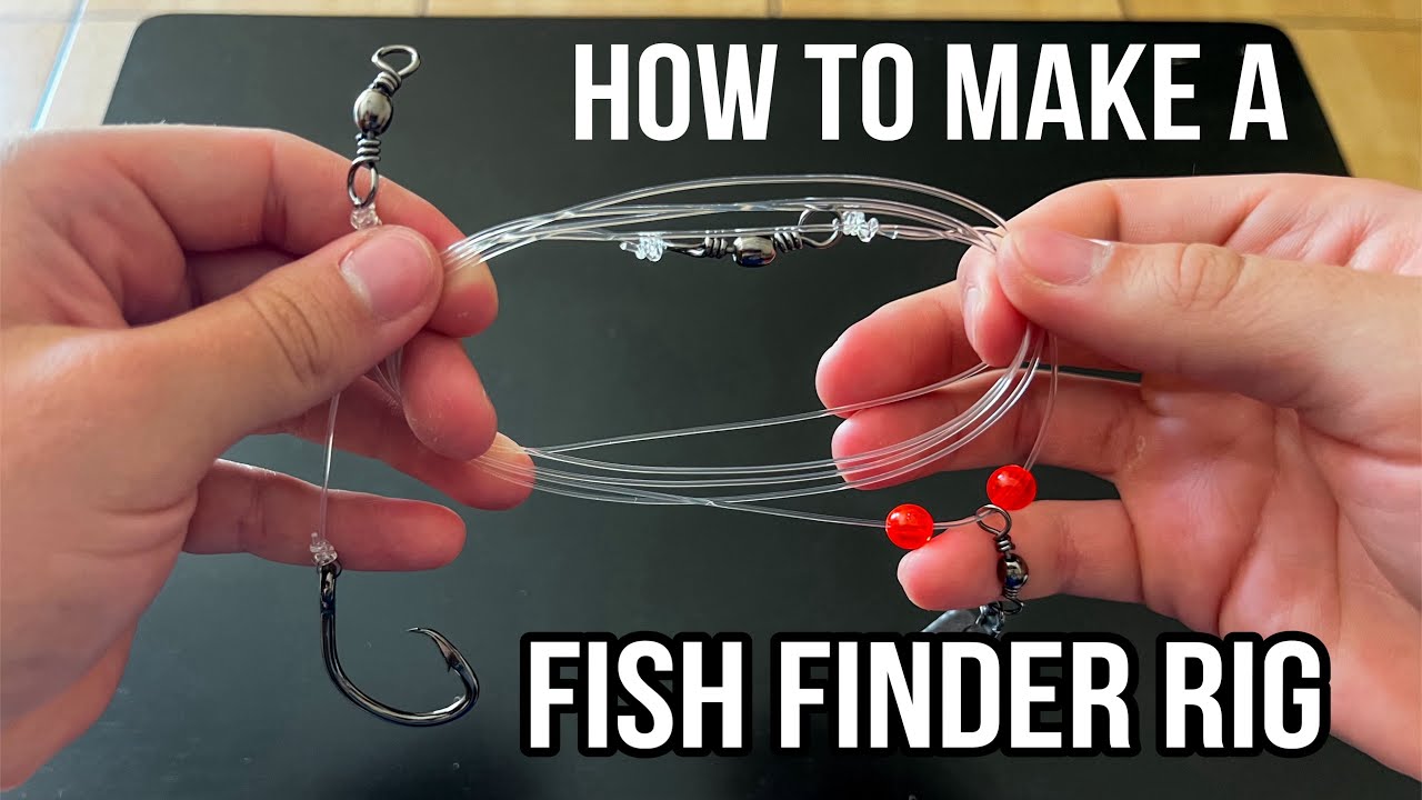 How to make a | FISH FINDER RIG | Tutorial