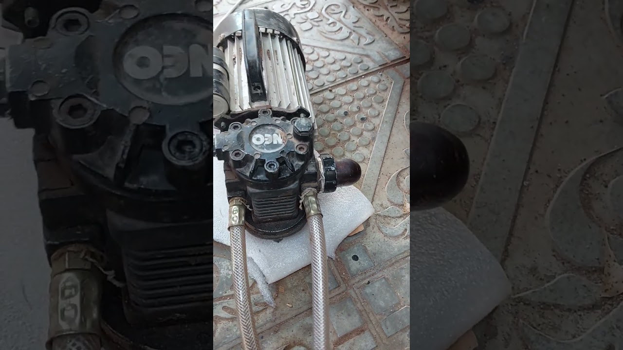 Domestic gas cylinder Transfer into car lpg  using pumping mechine