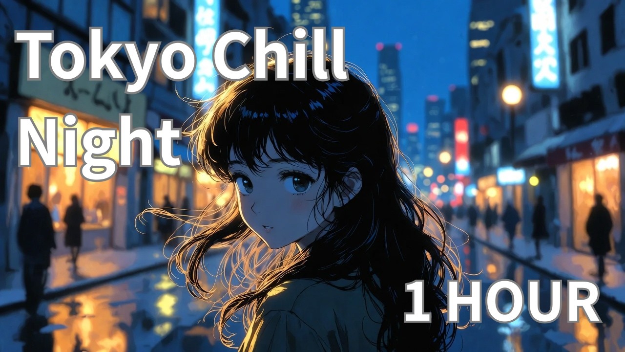 Tokyo Chill Night  Japanese 90s City Pop Instrume