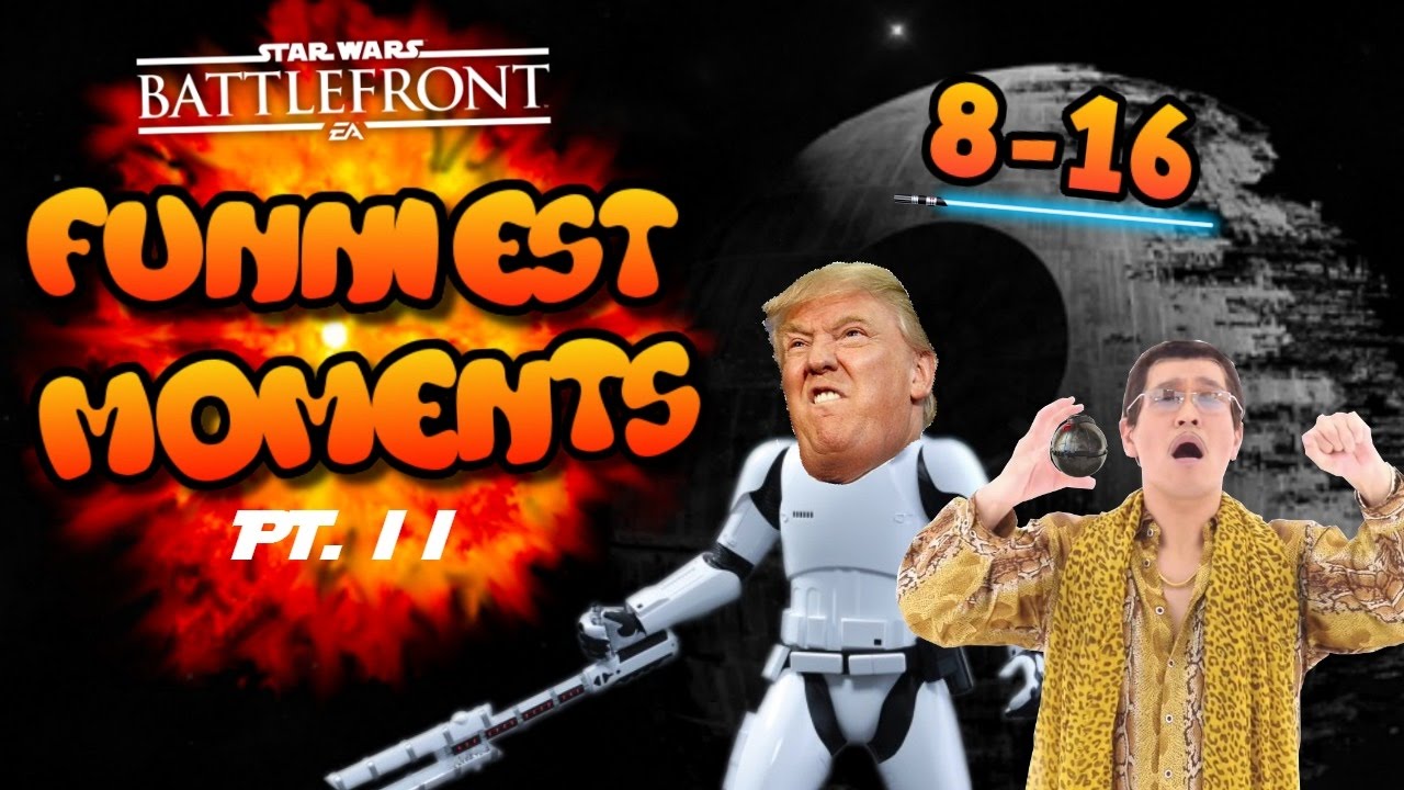 Star Wars Battlefront FUNTAGE (Funny Moments Montage) - Funniest Moments So Far Part 2