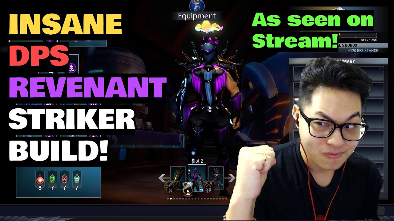 INSANE DPS - Dauntless Revenant Agarus Aether Strikers Build for End Game - Patch 1.10.5.