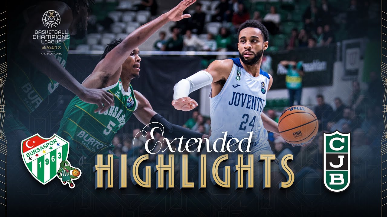 Bursaspor Basketbol v Joventut Badalona | Full Game Highlights | #BasketballCL 2025-26