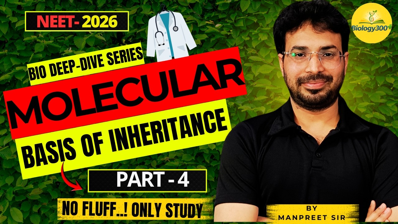 Molecular Basis of Inheritance Part 4 | Hershey–Chase, Chargaff & Rosalind Franklin | NEET Biology