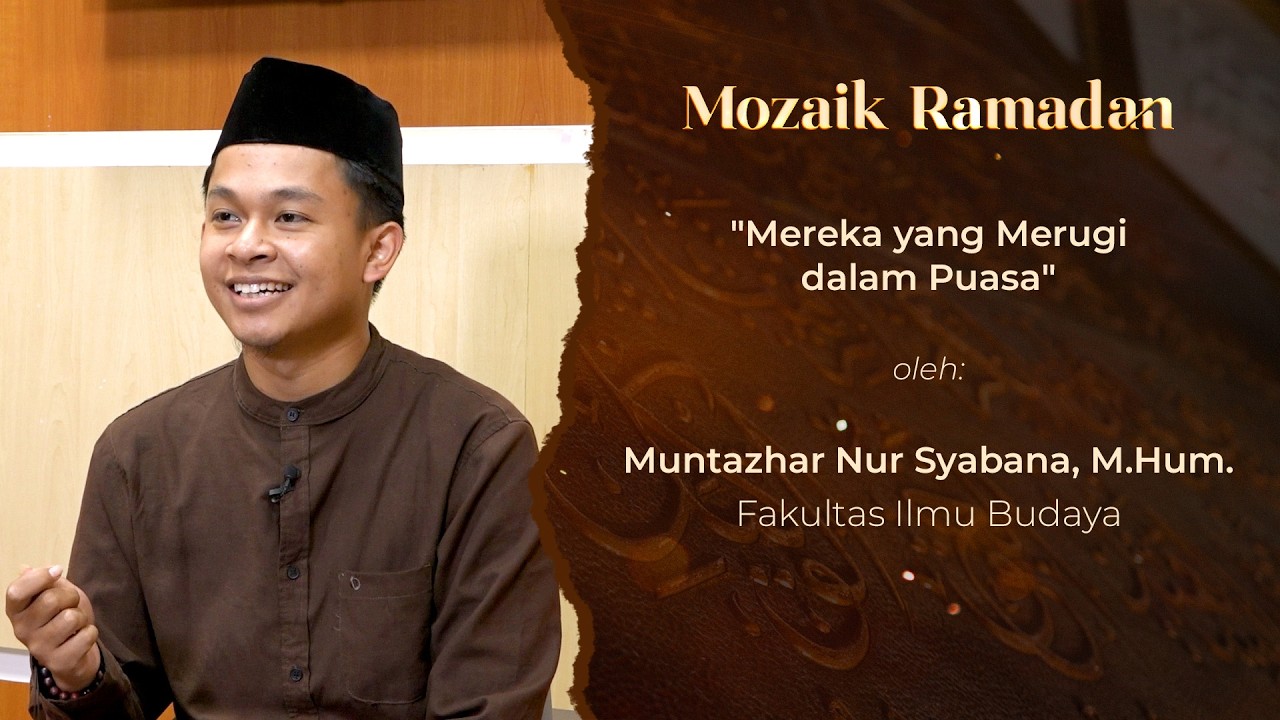 MOZAIK RAMADAN - MUNTAZHAR NUR SYABANA - 