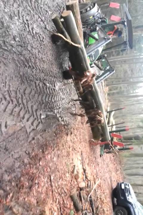 Agrokit l&auml;dt Holz