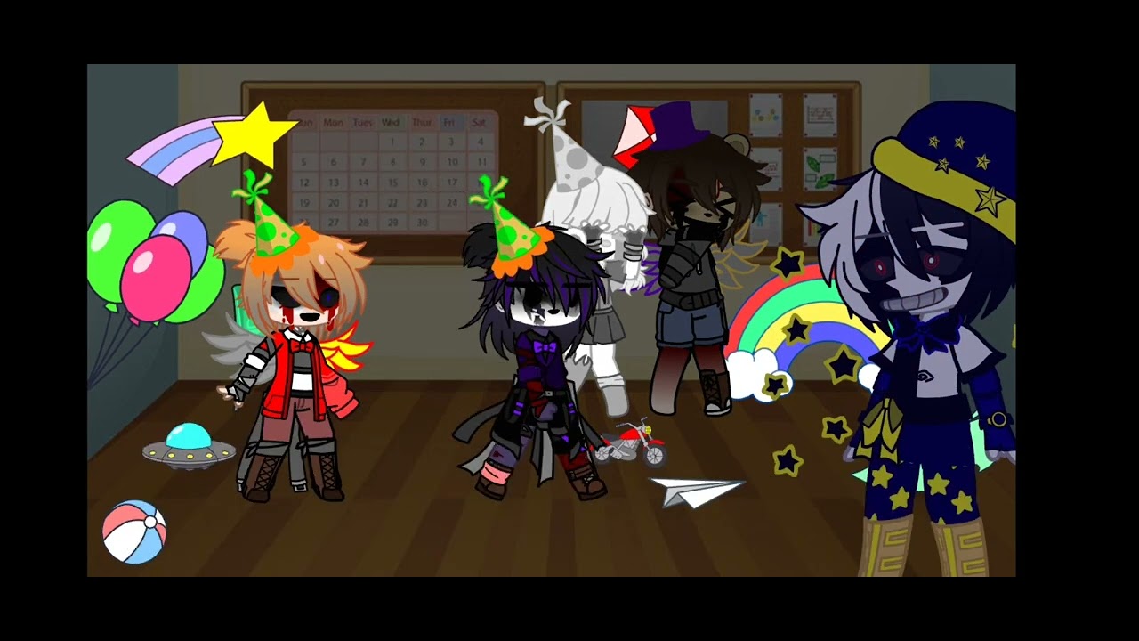 🌗⭐||Daycare attendants take care of the Afton children|| Security breach||⭐🌗