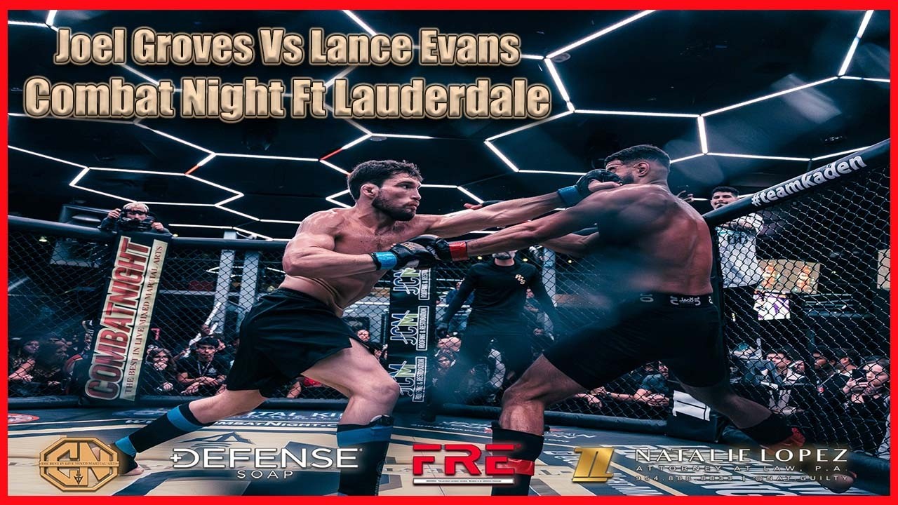 Вечер боевых действий - Форт-Лодердейл - Джоэл Гроувс против Лэнса Эванса