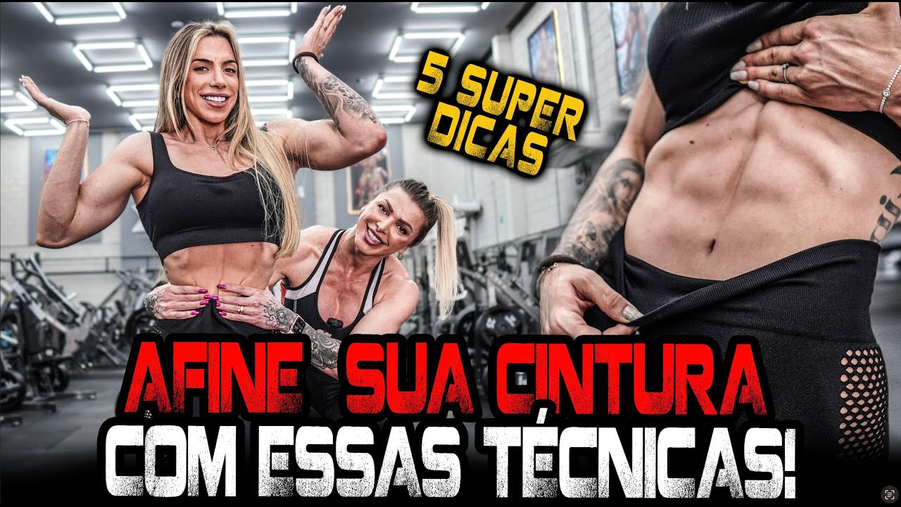 O SEGREDO PARA AFINAR DE VEZ A CINTURA - ANGELA BORGES E LALA MOSTRARAM TUDO !!!
