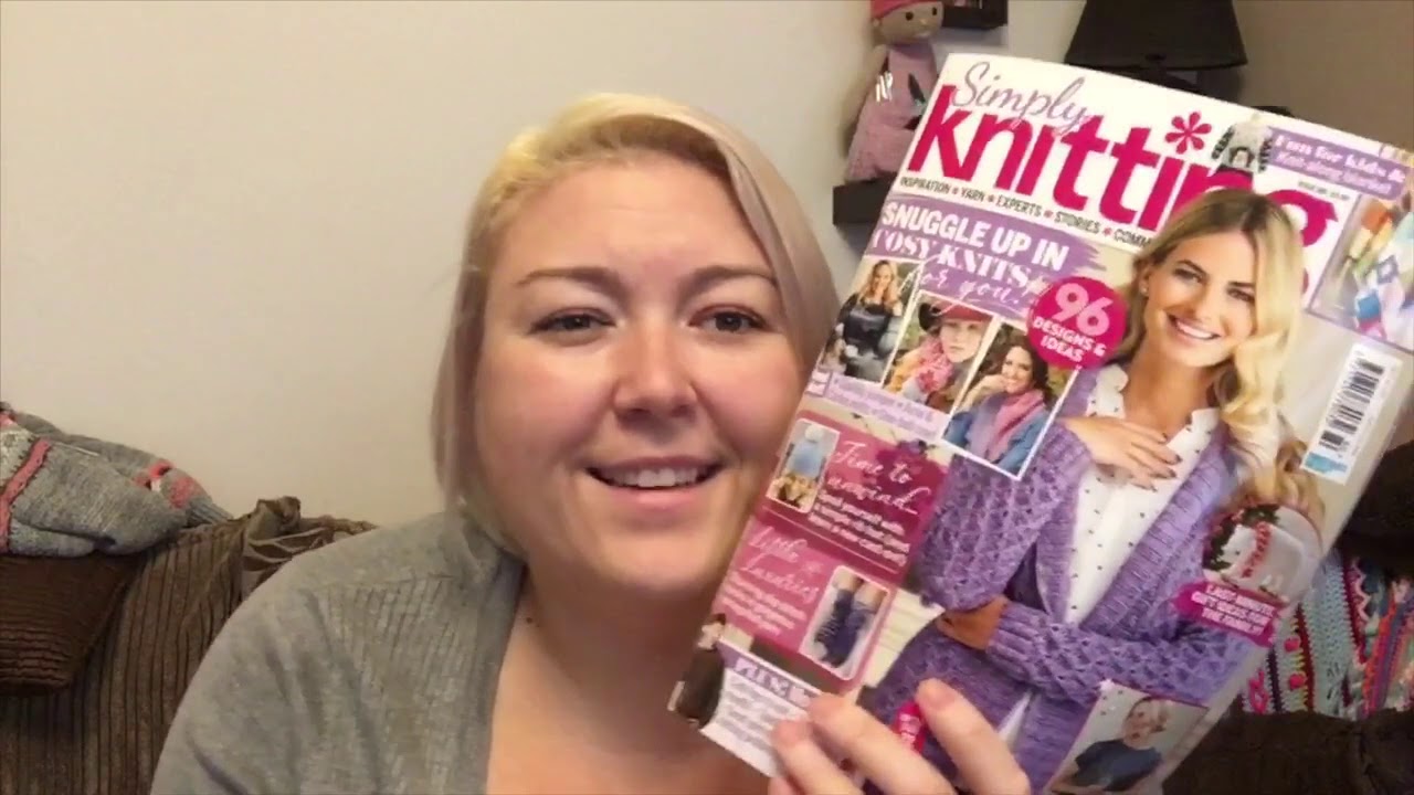 20/11/18 - simply knitting and simply crochet magazine review