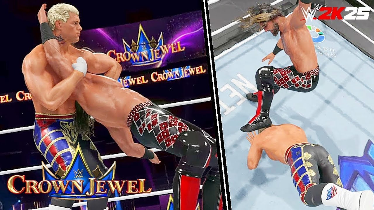 WWE 2K25 - Universe Mode - Crown Jewel - Episode 93