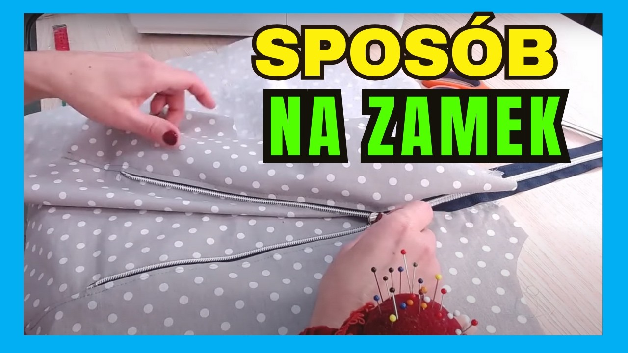 Jak wszyć zamek do torby. Szczegółowa lekcja.