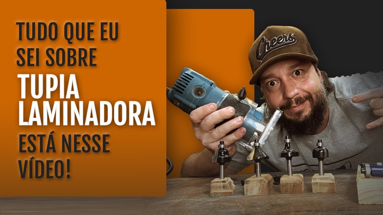 Tupia Laminadora e suas especificações - Gabarito copiador e Dicas de como usar a Tupia