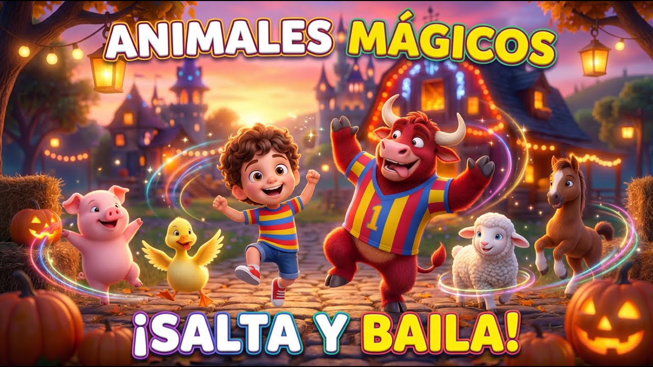 La Fiesta de los Animales Mágicos ✨ Salta y Baila con Tomy y Tory