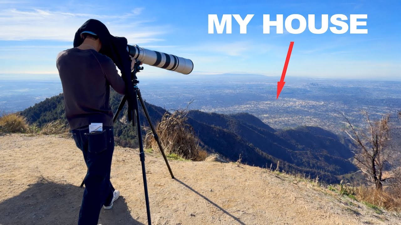 Can A $20,000 Lens Spot My House from the Top of a Mountain?