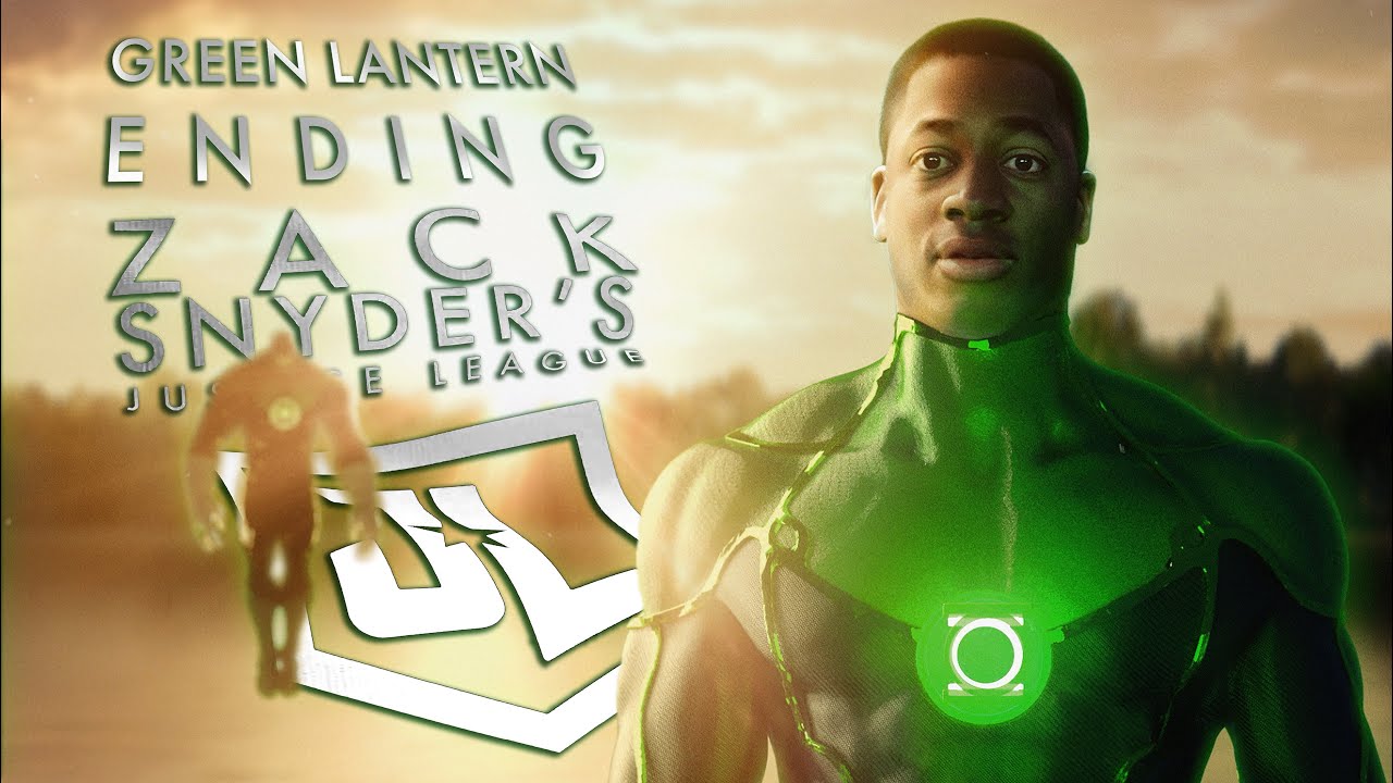BATMAN meets GREEN LANTERN in Zack Snyder's Justice League ending scene with OFFICIAL Wayne T Carr