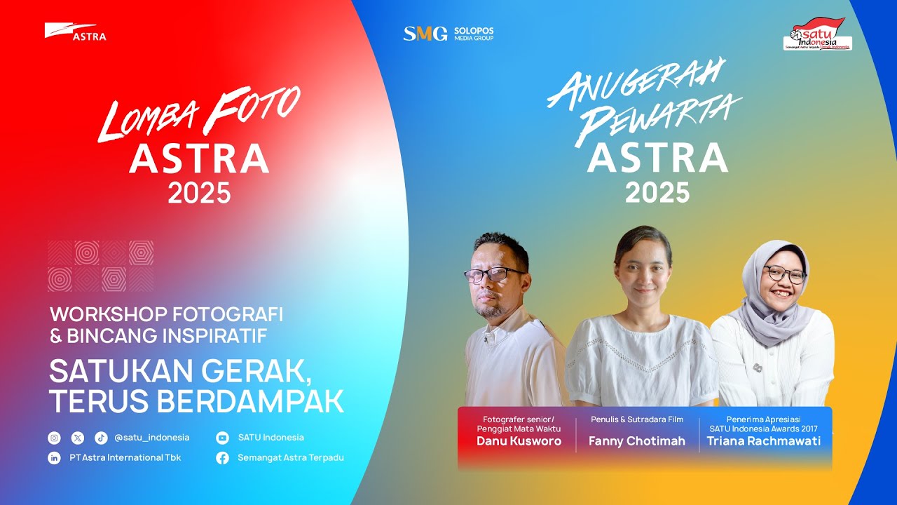 Workshop Fotografi dan Bincang Inspiratif: Satukan Gerak, Terus Berdampak road to LFA dan APA 2025
