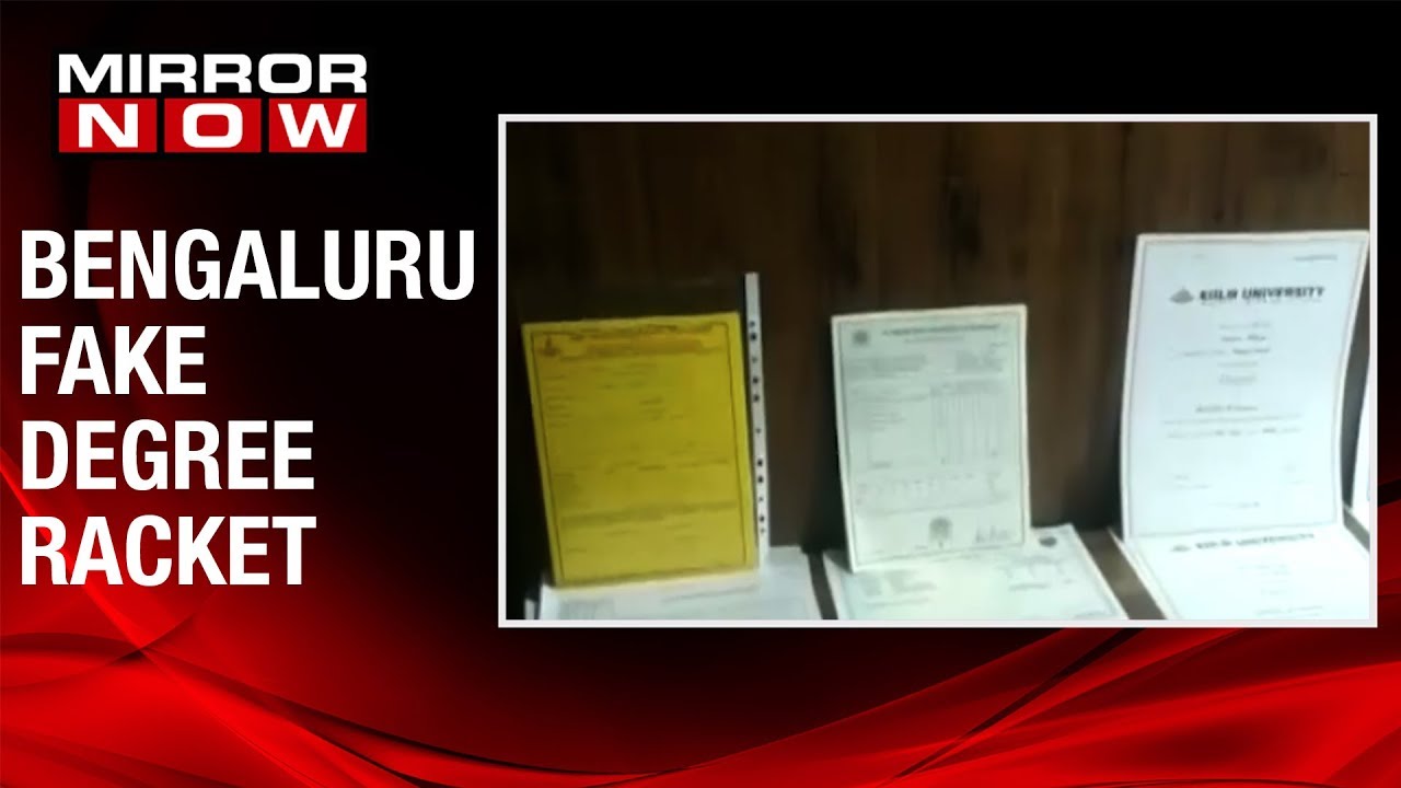 Bengaluru Crime Branch busts fake degree racket EXPOSED, 100 fake degrees recovered