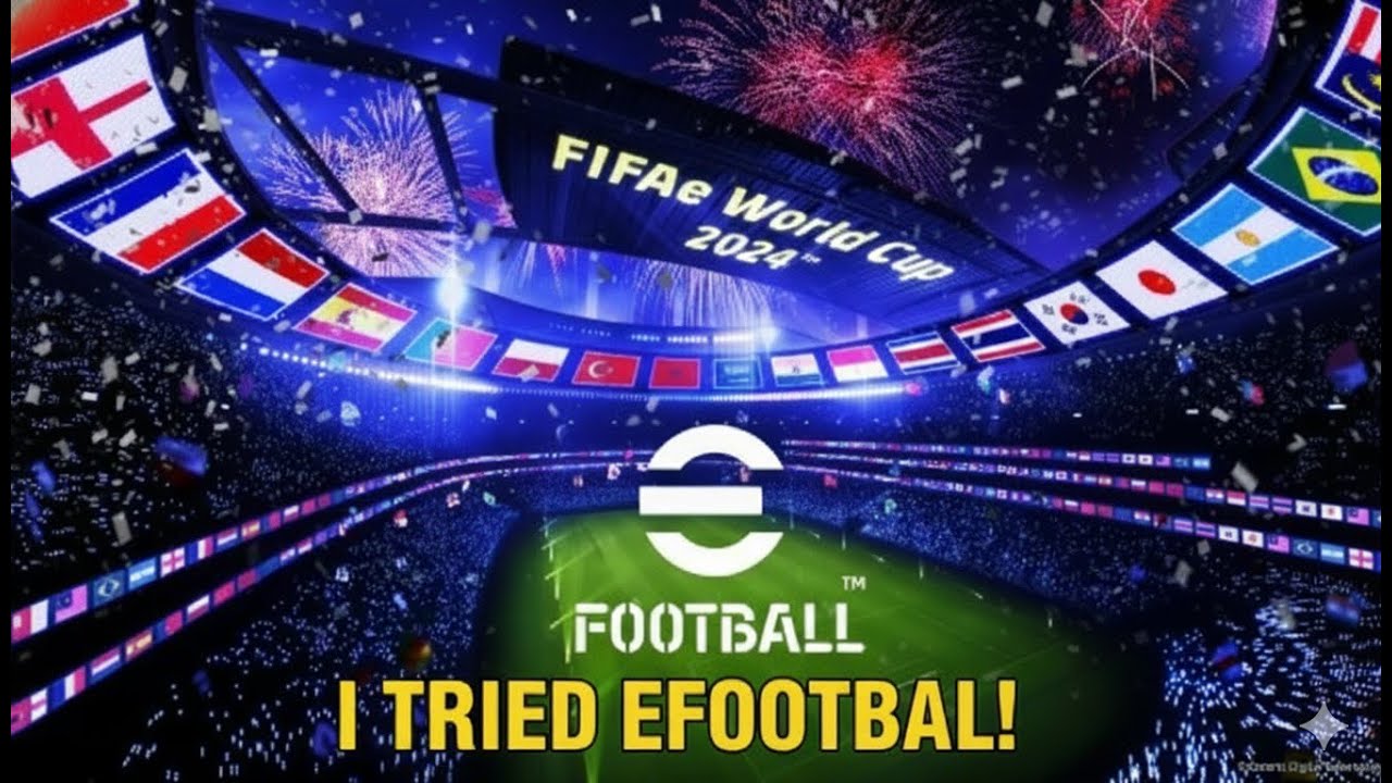 How to use efootball game and play match in it?