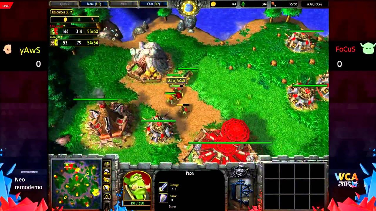 WCA 2015 Groupstage - [H] yAwS vs. FoCuS [O]