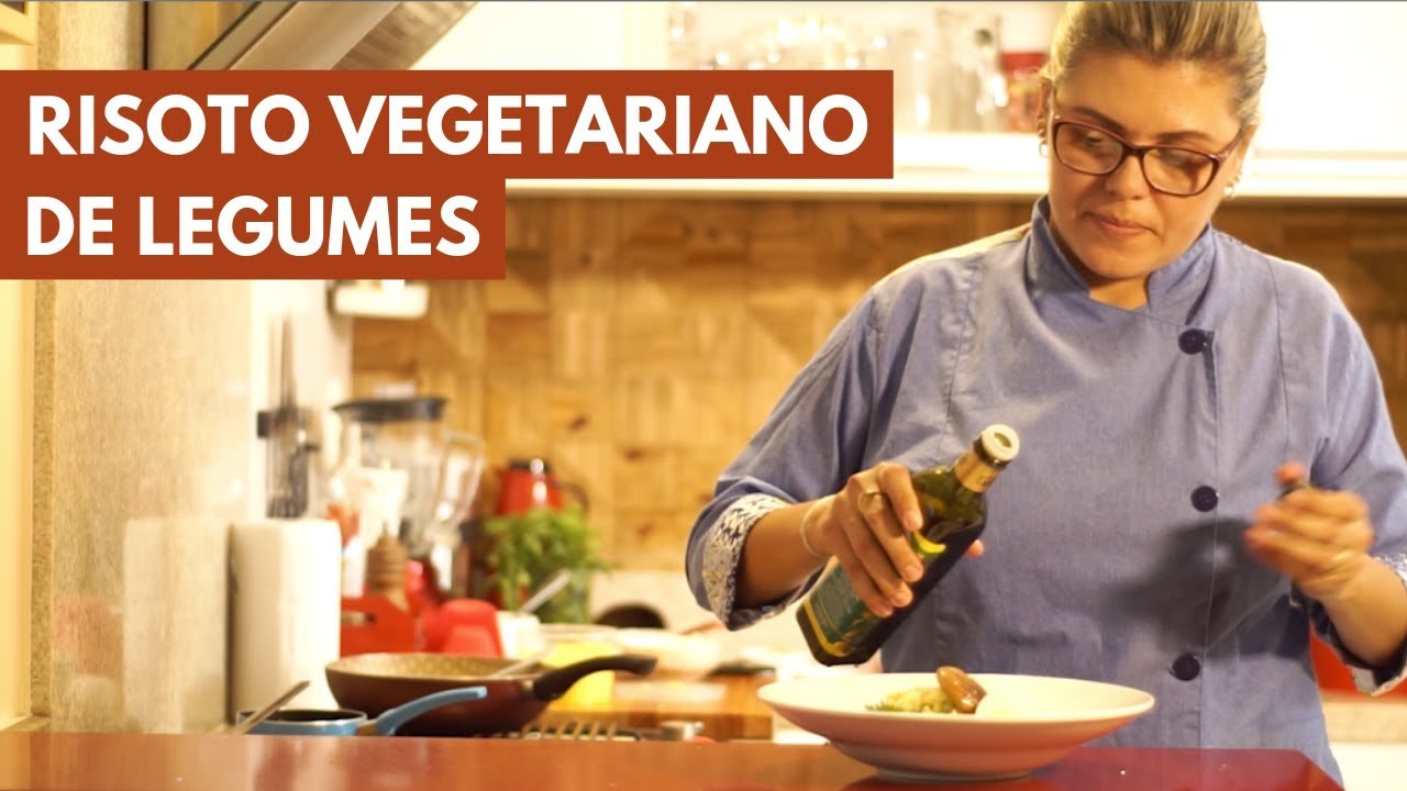 Risoto Vegetariano de Legumes 🍚🥕🥦🍄