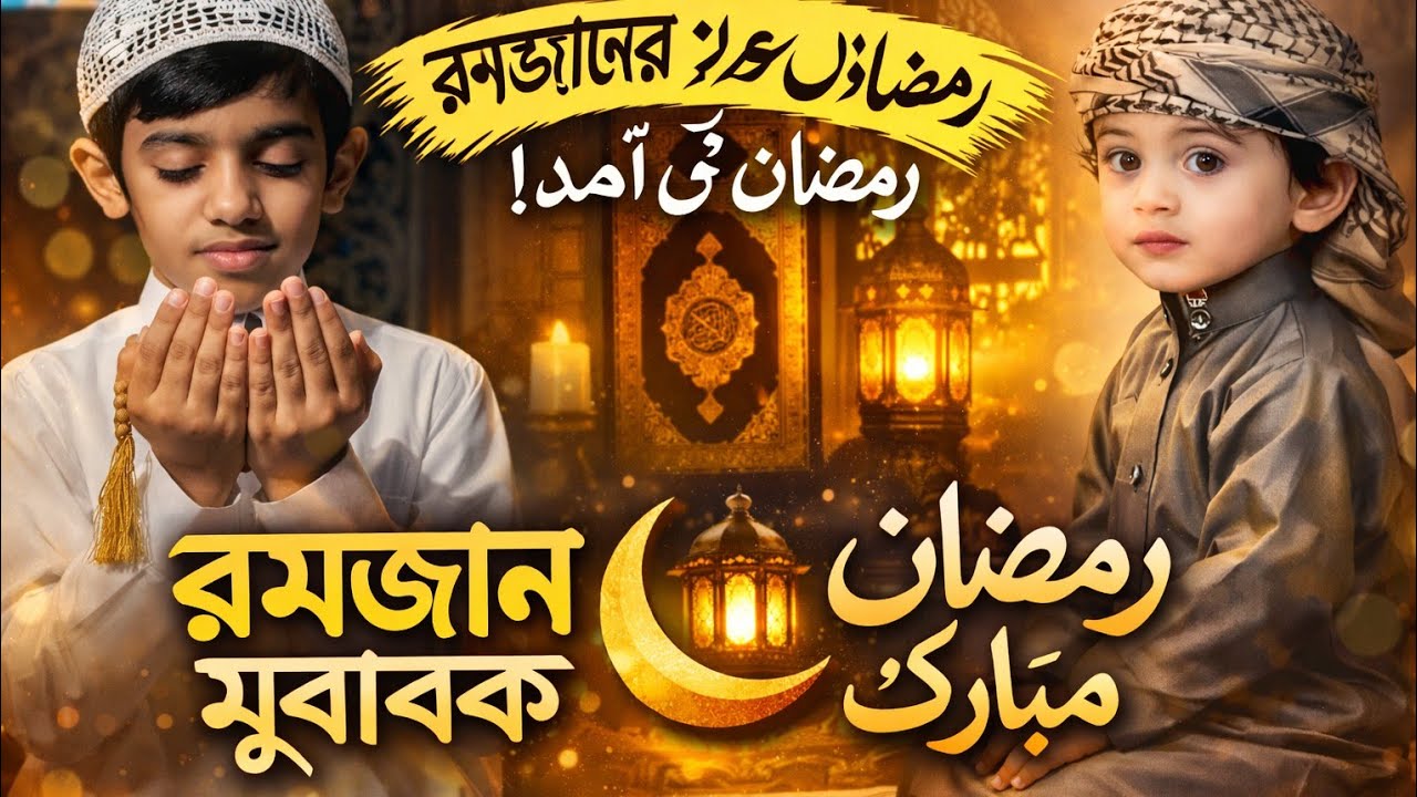 রমজান এল হৃদয়ে 🌙 | সুন্দর ইসলামিক নাশিদ | Ramadan Special Bangla Song
