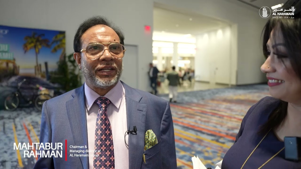 Mr. Mohammed Mahtabur Rahman interview with Ms Sonia (Time Television) at Cosmoprof Las Vegas 2023