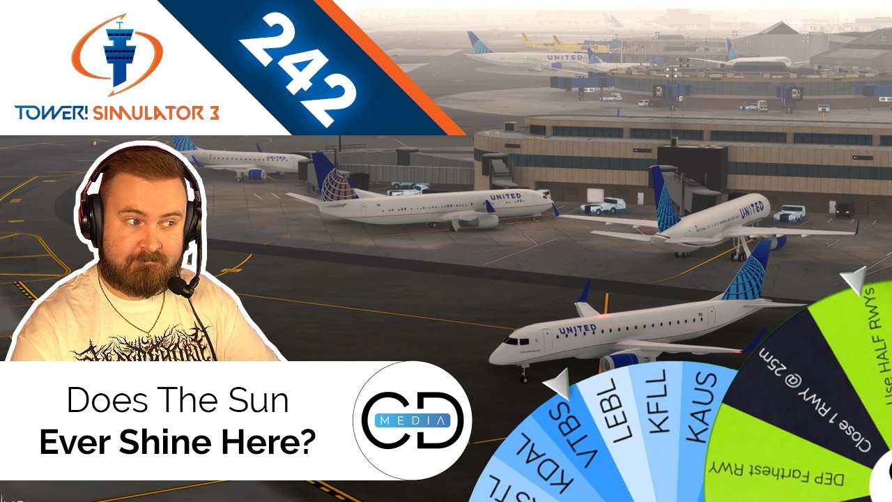 Does The Sun Ever Shine Here? - Tower! Simulator 3, Episode 242