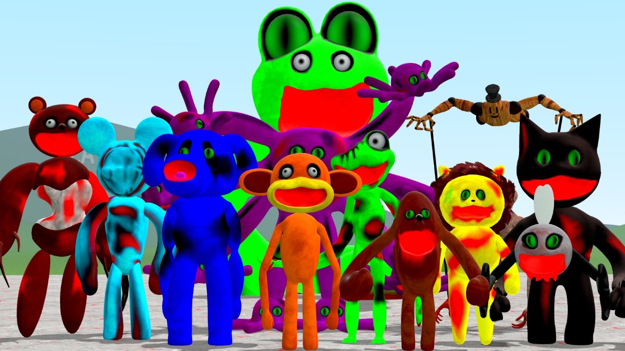 I REVIVED ALL TOY ZOMBIES MONSTERS In Garry's Mod