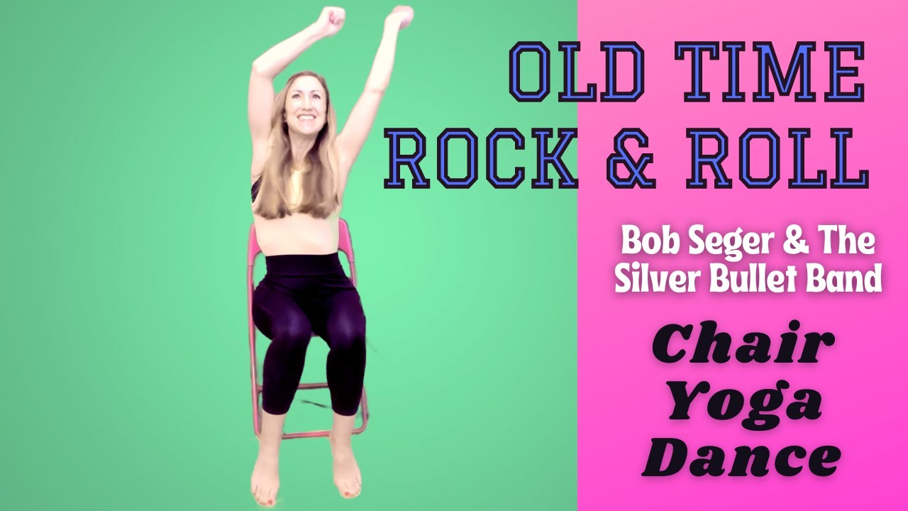 OLD TIME ROCK & ROLL Bob Seger🎸Easy seated dance workout! SENIORS/LIMITED MOBILITY Chair Yoga Dance