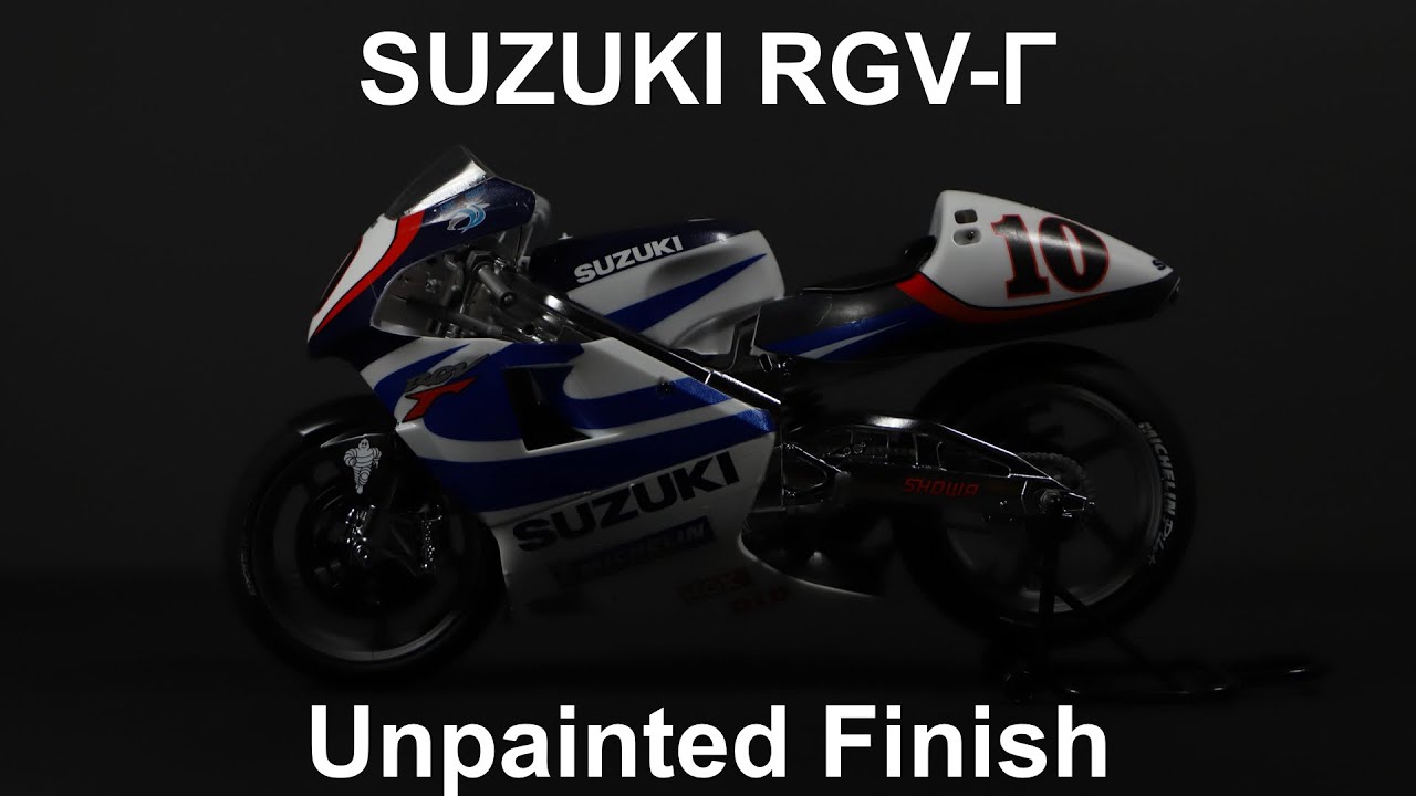SUZUKI RGV-Γ（XR89） TAMIYA 1/12th SCALE MOTORCYCLE SERIES NO.81