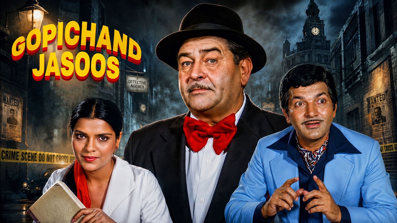 Gopichand Jasoos (1982) | 80's Best Comedy Thriller Movie | Raj Kapoor, Zeenat Aman & Prem Chopra
