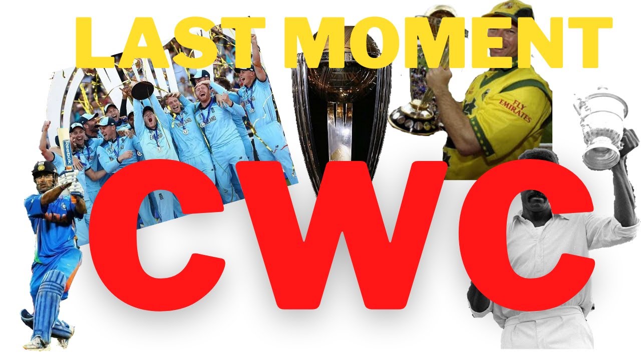 CWC Winning Moments | 1975 - 2019