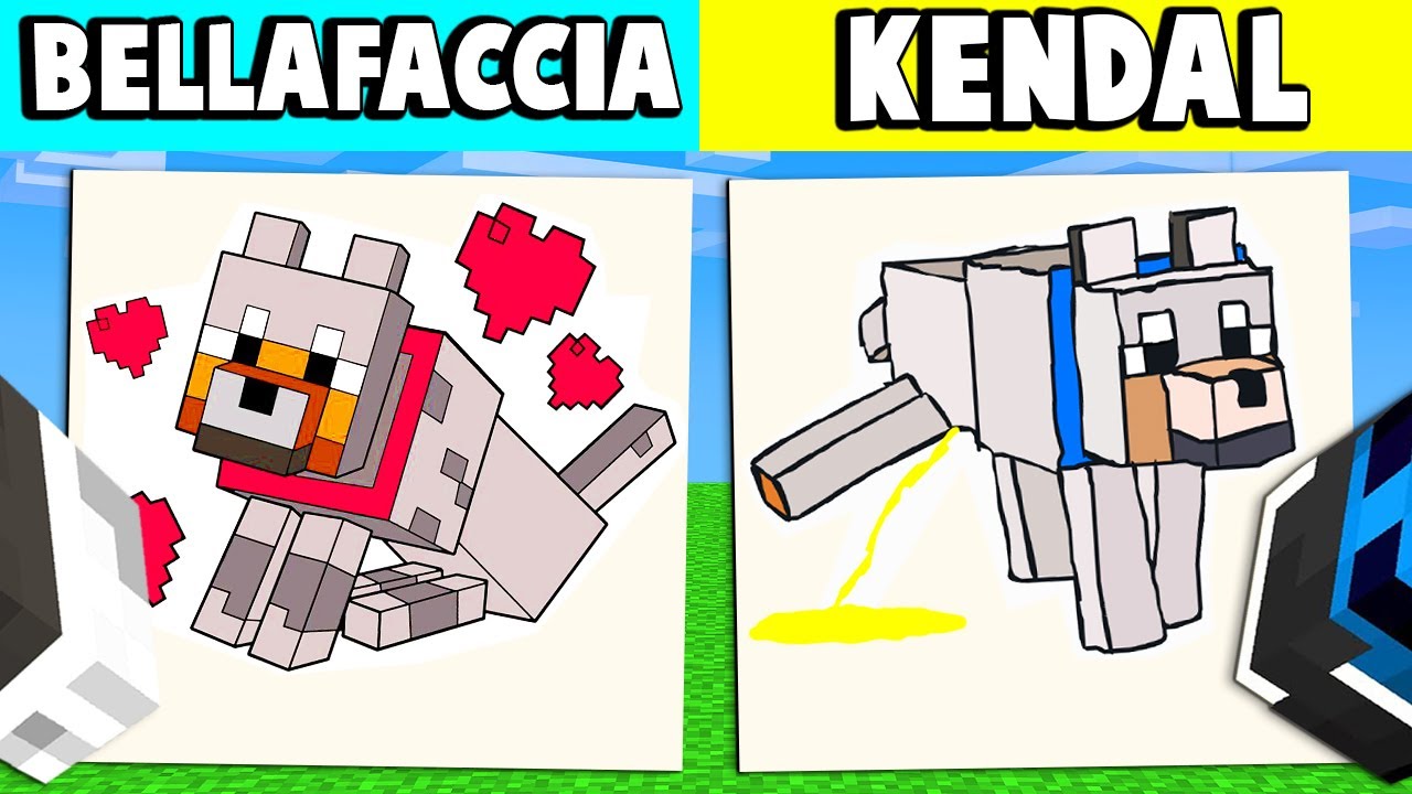 DISEGNA BENE PER VINCERE SU MINECRAFT