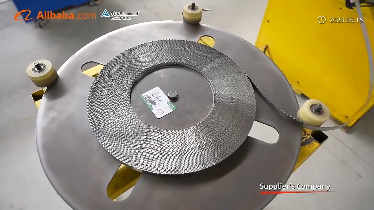 How to Produce Band Saw Blades？-- cgood saw
