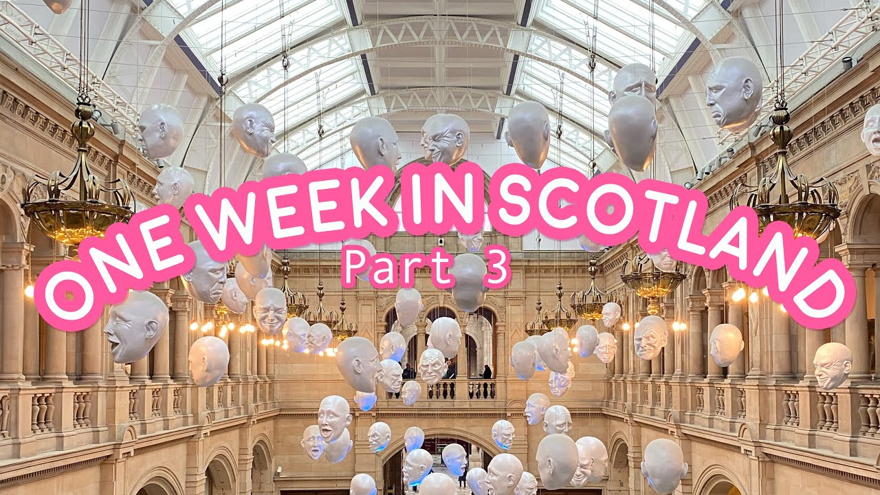 ☆One Week In Scotland Part 3 : Glasgow West End, Kelvingrove Art Gallery & Hidden Lane! ☆
