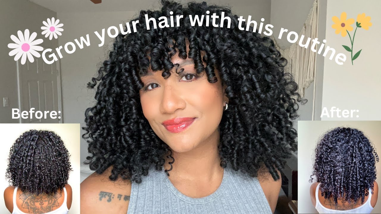 SPRING Curly Hair Routine for GROWTH Using ALL My Current Favorite Products 2024