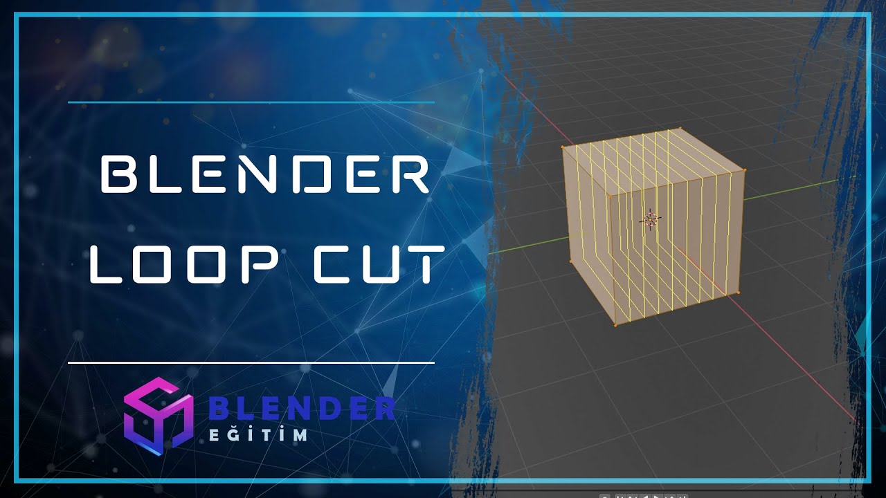 Blender Loop Cut- Blender Eğitim #16