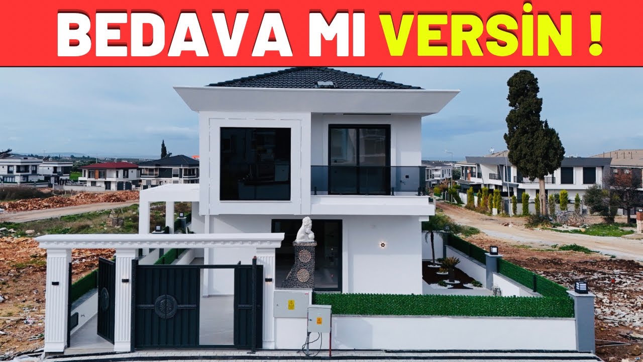 MÜTEAHİT UYGUNA SATIYOR 3+1 VİLLALAR-A655 #didim 