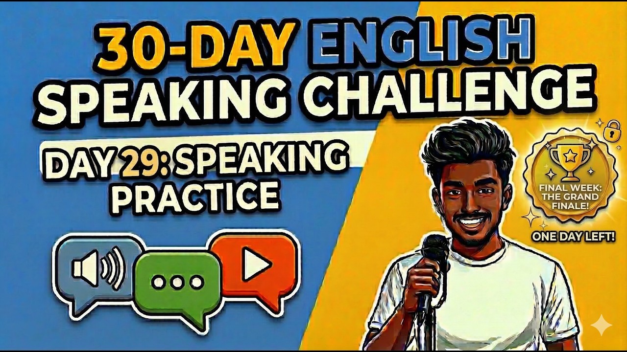English Speaking Practice: Day 29 (Beginner to Pro)