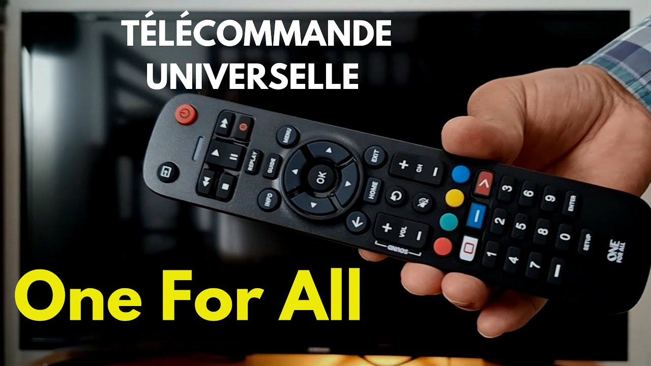 Comment programmer une Télécommande universelle One For All pour toutes les marques de télévision
