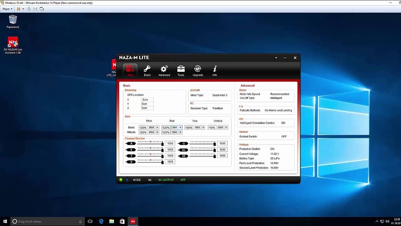 DJI Naza M / M Lite Windows 10 Treiber Installation GER (ENG - SUBS)