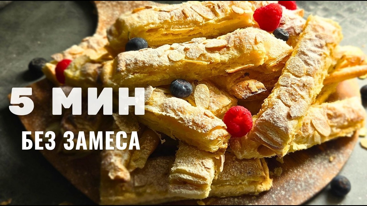 Творожные слойки &laquo;КАК ПУХ&raquo;! Секрет нежной начинки без КРУПИНОК