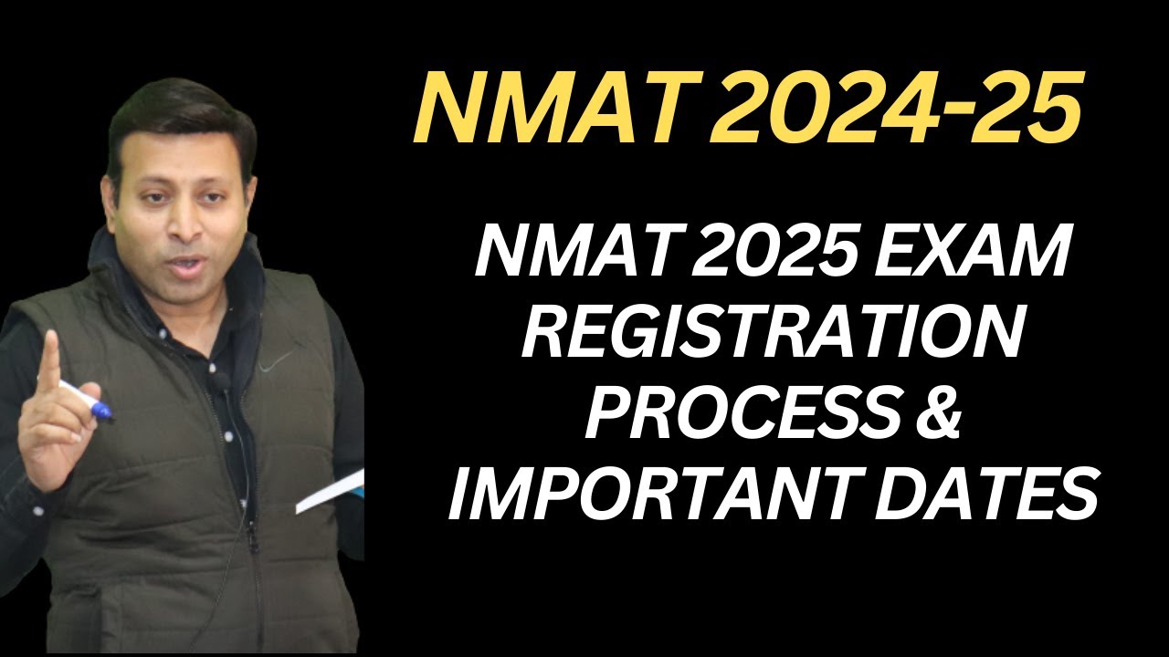NMAT 2025 Exam Registration Process & Important Dates