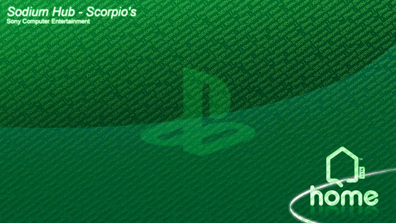 [HD] US - PS Home: Sodium Hub Soundtrack - Scorpio's (1)