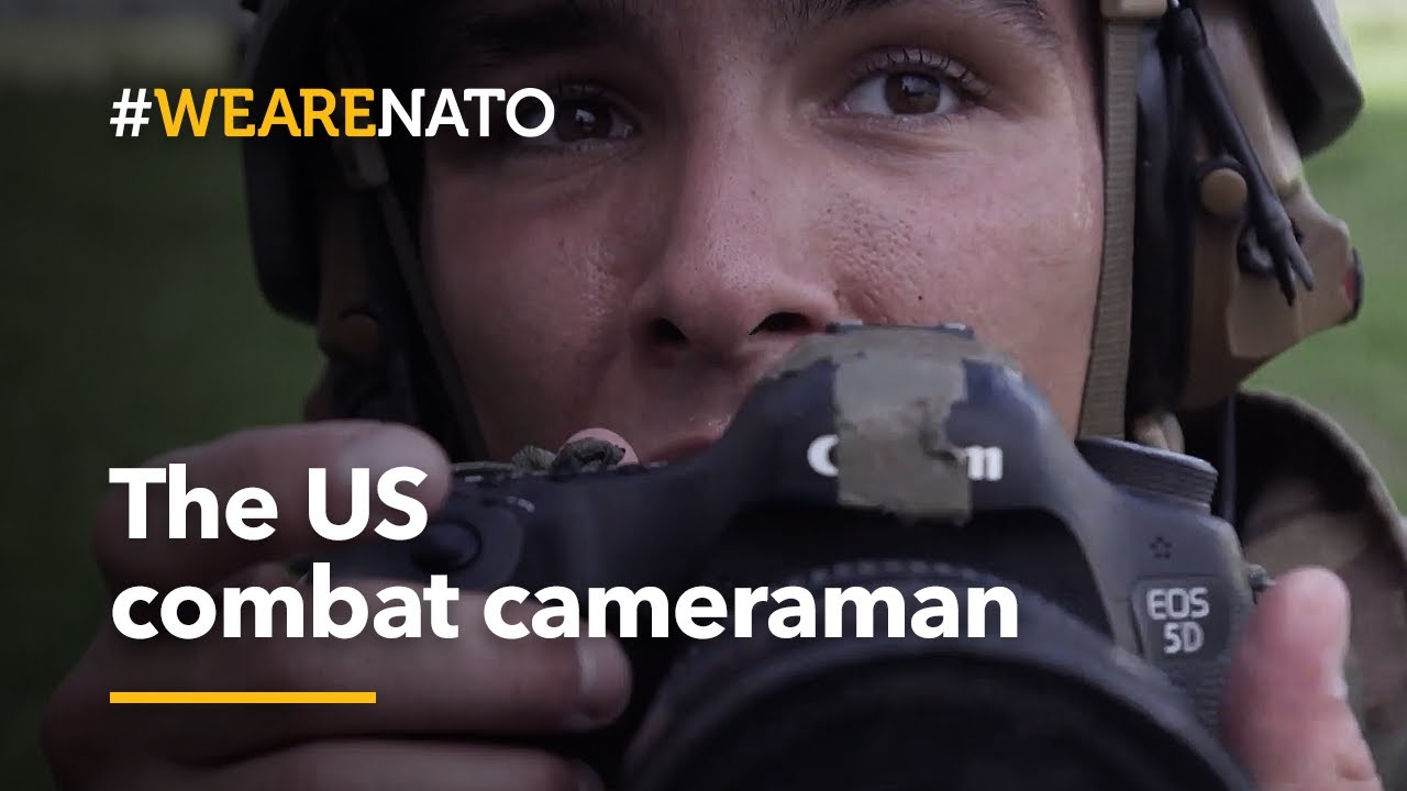 The 🇺🇸US combat cameraman - #WeAreNATO