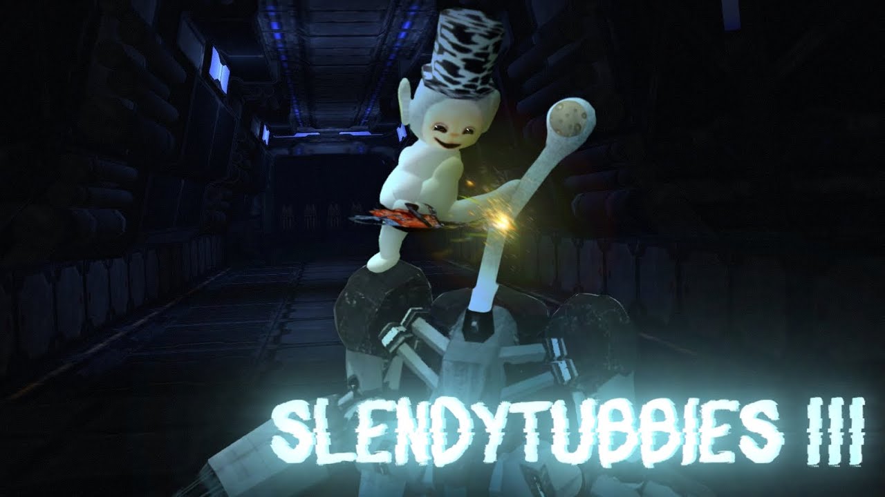 Епично попали на спутниковую станцию и УБИЛИ АНАУНСЕРА! Slendytubbies 3 campaign прохождение #4
