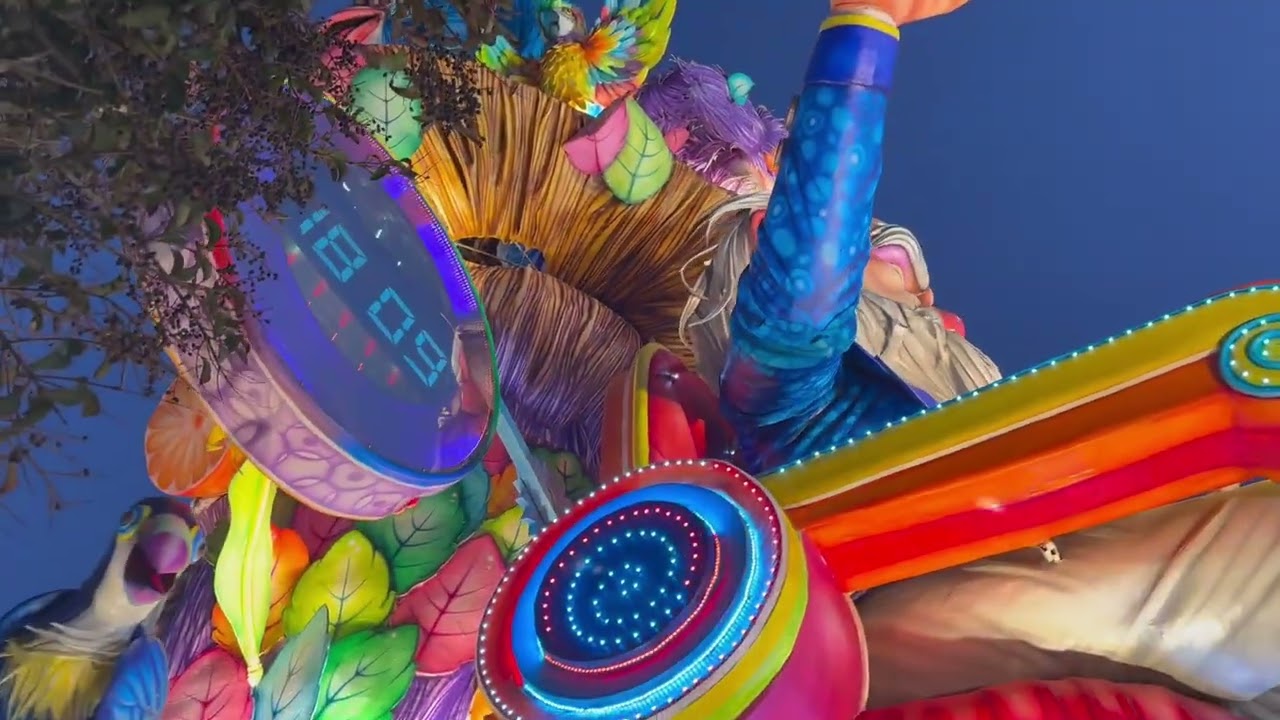 Carnevale di Sciacca 2026 CARRO ALLEGORICO: EVOLUZIONE DELLA SPECIE 
