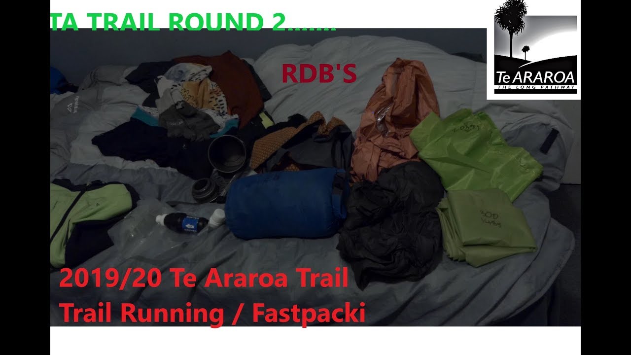 2019/20 TA TRAIL Gear Loadout/Kit. Trail Running / Fastpacking. RUNNING THE TRAIL!!!