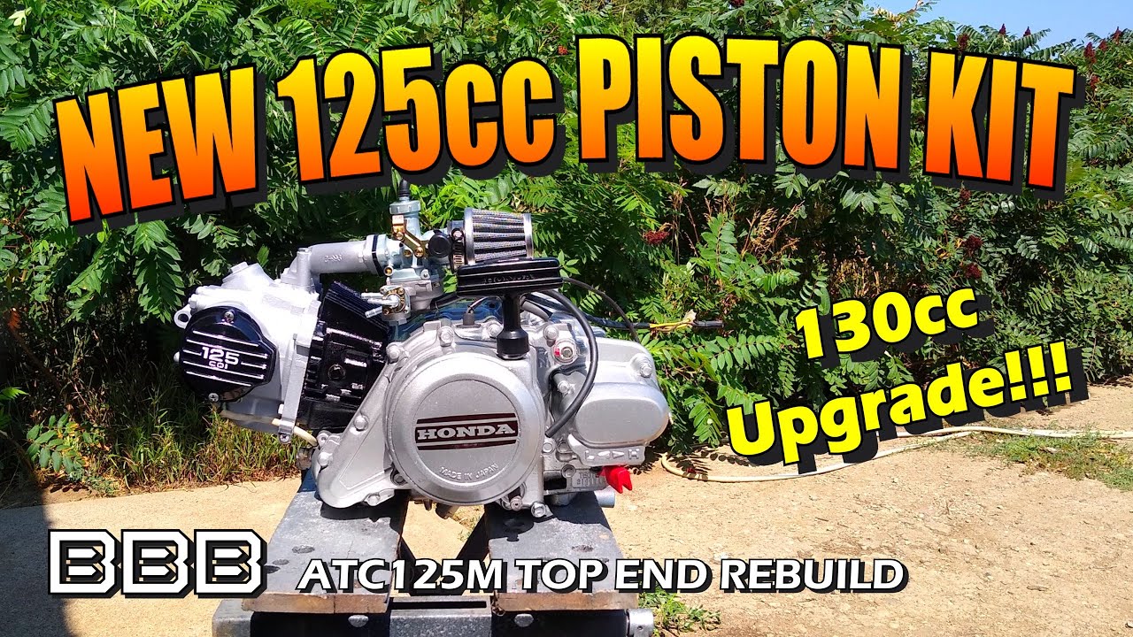 New Pistons for Honda ATC and TRX 125? - Testing Prototype Piston and Top end Rebuild -1984 ATC125M