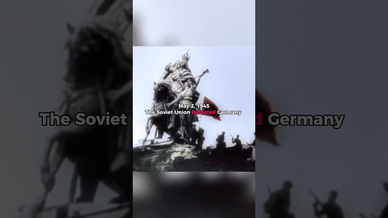 The Soviet Union defeated Germany in World War II‼️